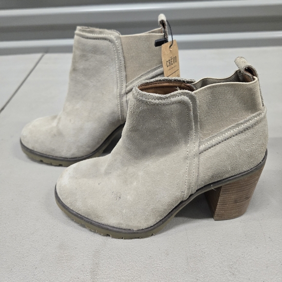 Crevo Charliee Leather Ankle Boot sz 8 - Picture 2 of 5